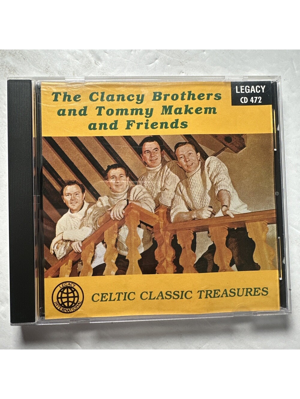 Clancy Brothers Tommy Makem and Friends Celtic Classic Treasures CD Irish Folk)